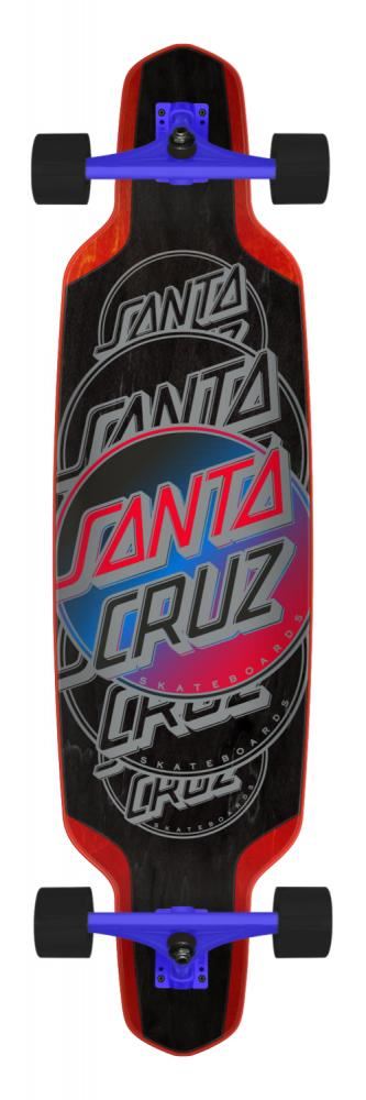 Santa Cruzer Complete Contra Eclipse Drop Down - 9.5" x 37.52" - Skatewarehouse.co.uk
