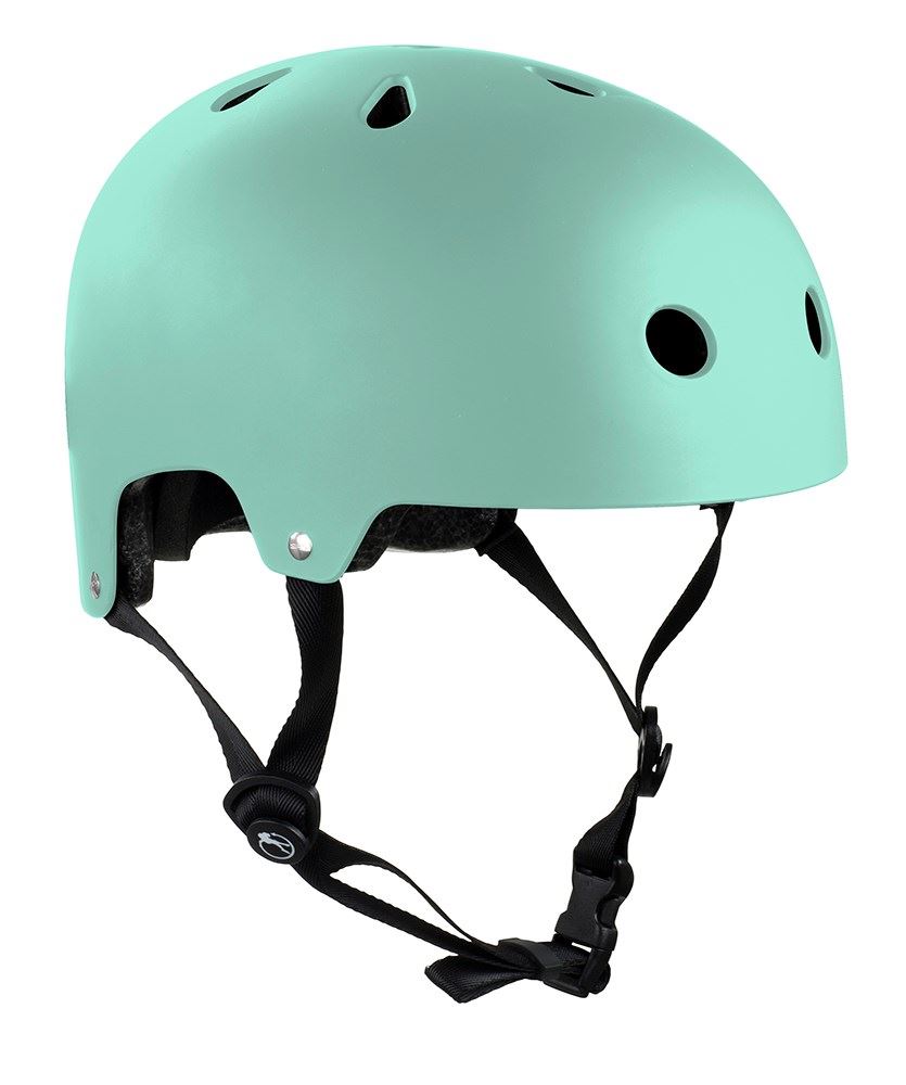 SFR Essentials Skateboard Bike Helmet - Matt Teal - Skatewarehouse.co.uk