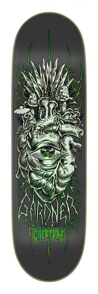 Creature VX Deck Gardner Keepsake Skateboard Deck - 8.8