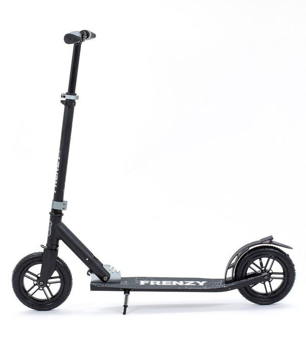 Frenzy 205mm Pneumatic Plus Recreational Scooter - Black - Skatewarehouse.co.uk