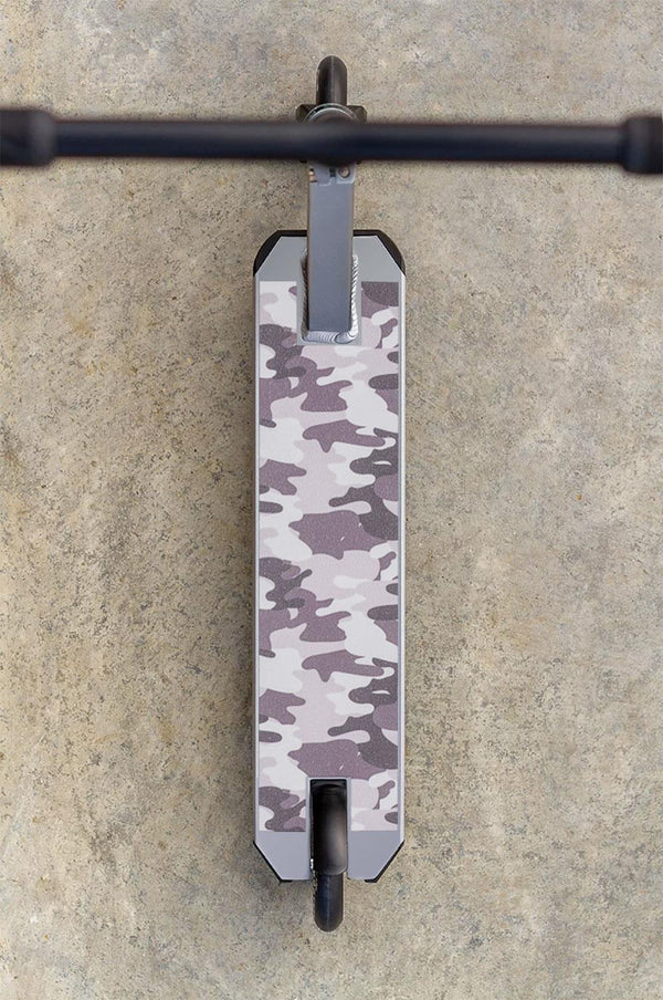 Scorpion Scooters - Scooter Pro Grip Tape - Fits 99% Scooters - Camo Series - White/Grey - Skatewarehouse.co.uk