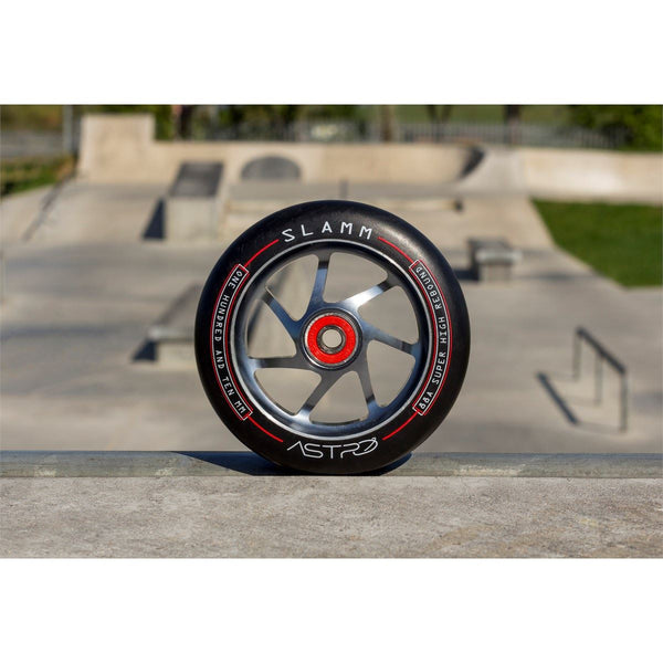 Slamm 110mm Astro Scooter Scooter Wheels - Titanium - Skatewarehouse.co.uk