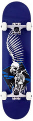 Birdhouse Stage 1 Tony Hawk Full Skull Blue Complete Skateboard - 7.5" - Skatewarehouse.co.uk