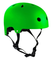 SFR Essentials Skateboard Bike Helmet - Matt Green - Skatewarehouse.co.uk