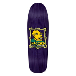 Krooked Deck Frame Face Skateobard Deck - 9.81" - Skatewarehouse.co.uk