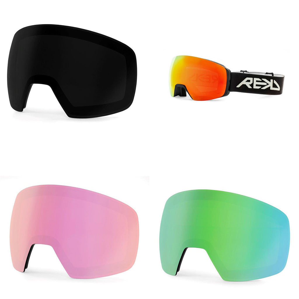 REKD Ascent MagSphere Snow Goggle Replacement Lens - Skatewarehouse.co.uk