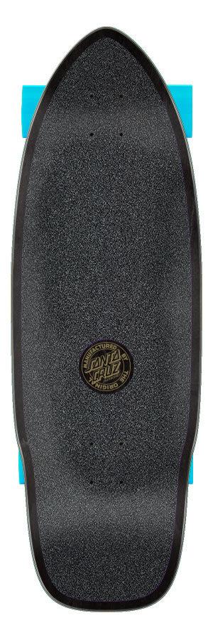 Santa Cruz x Carver Cruzer Wave Dot Cut Back CX Complete Surf Skate Board - 9.75