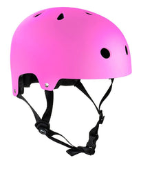 SFR Essentials Skateboard Bike Helmet - Matt Pink - Skatewarehouse.co.uk