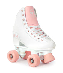 SFR Figure Quad Skates - White / Pink - Skatewarehouse.co.uk