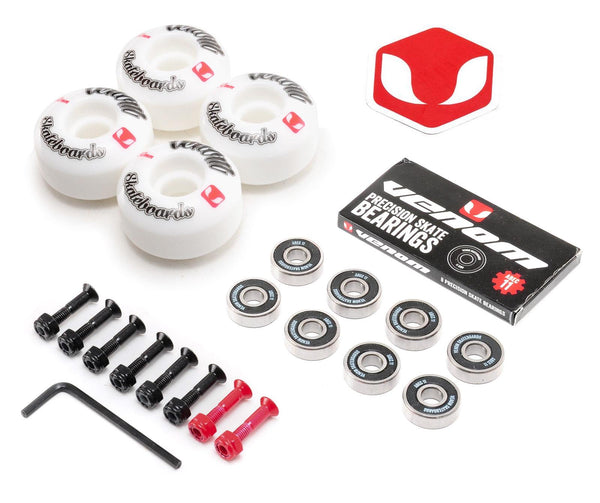 Venom Wheels, ABEC 11 Bearings + FREE Bolts Gift Pack - Skatewarehouse.co.uk