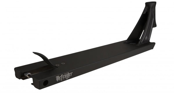 Addict Scooter Deck Defender 3.0 - Black / Silver - Skatewarehouse.co.uk