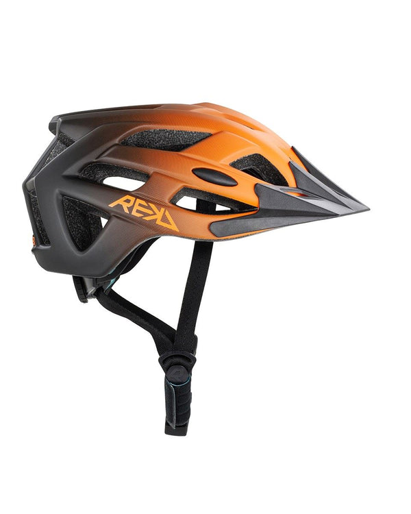 REKD Pathfinder Mountain Bike Helmet - Orange - Skatewarehouse.co.uk