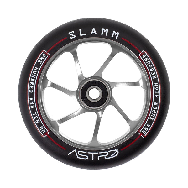 Slamm 110mm Astro Scooter Scooter Wheels - Titanium - Skatewarehouse.co.uk