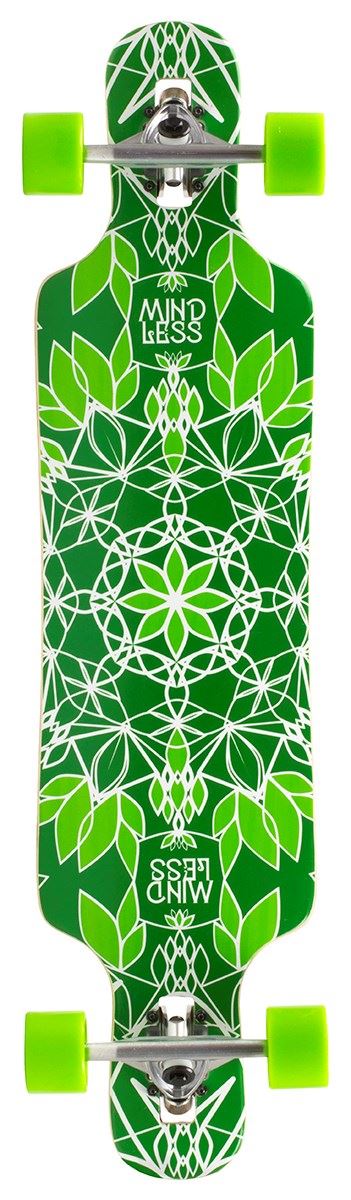 Mindless Sanke III Green Complete Longboard - 9.5