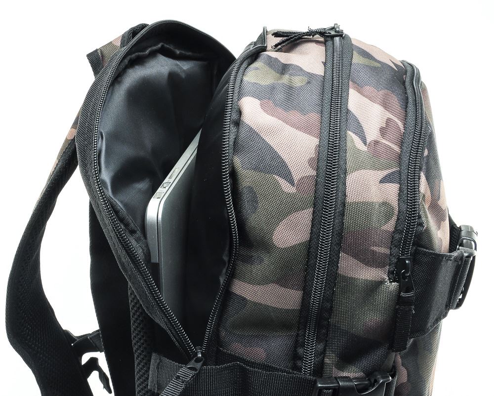 Venom Skateboards PRO Backpack with Skate Carrier - Camo ...
