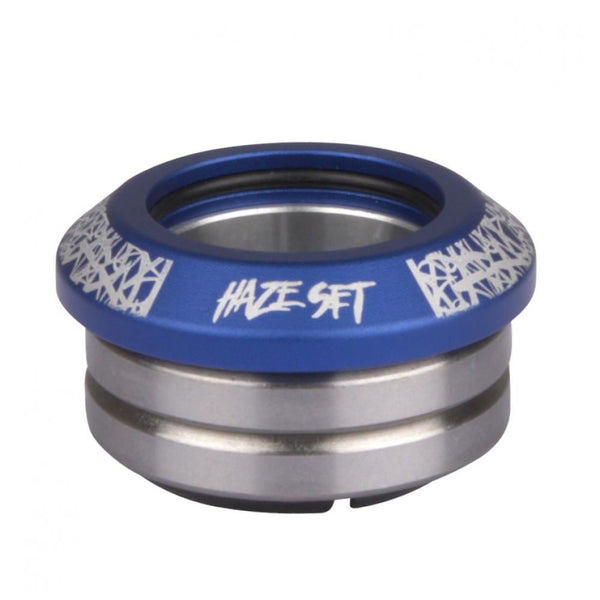 Addict Scooter Integrated Headset Hazeset - Blue - Skatewarehouse.co.uk