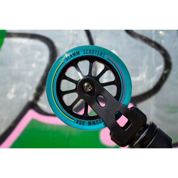 Slamm Classic V9 Junior Stunt Scooter - Black/Blue - Skatewarehouse.co.uk