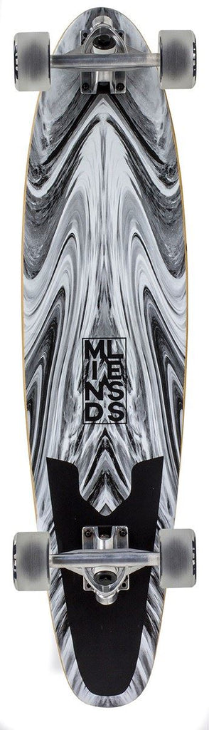 Mindless Raider VI Grey Complete Longboard - 8" x 34" - Skatewarehouse.co.uk