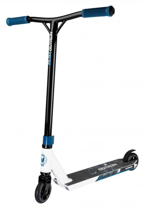 Blazer Pro Complete Scooter Outrun 2 FX - Smoke - White - Skatewarehouse.co.uk