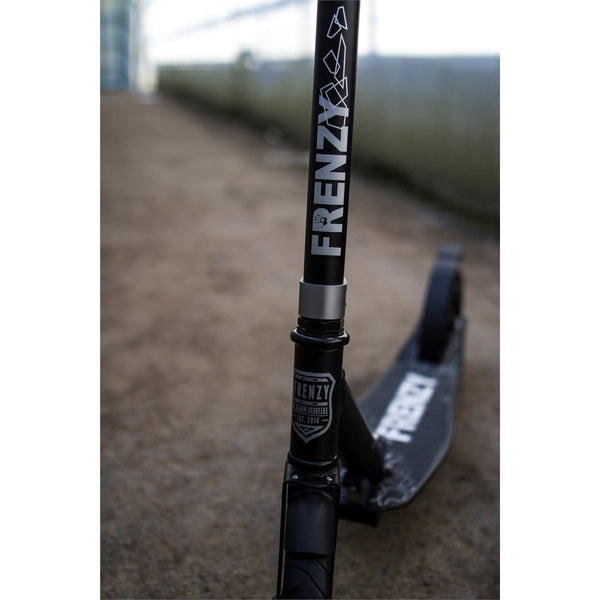 Frenzy 205mm Pneumatic Plus Recreational Scooter - Black - Skatewarehouse.co.uk