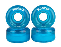 Rookie Quad Wheels Disco (4 Pack) - Clear Blue - Skatewarehouse.co.uk