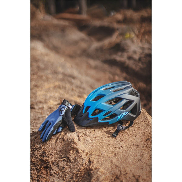 REKD Pathfinder Mountain Bike Helmet - Blue - Skatewarehouse.co.uk