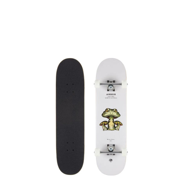 Arbor Whiskey Forage White Complete Skateboard - 8.0