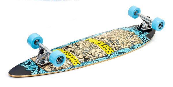 Mindless Tribal Rogue IV Blue Complete Longboard - 9.75