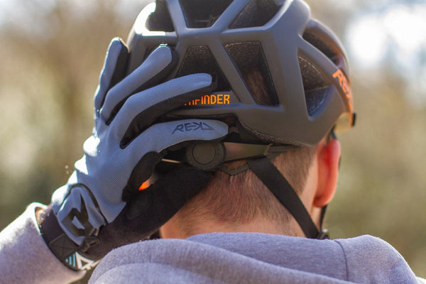 REKD Pathfinder Mountain Bike Helmet - Orange - Skatewarehouse.co.uk