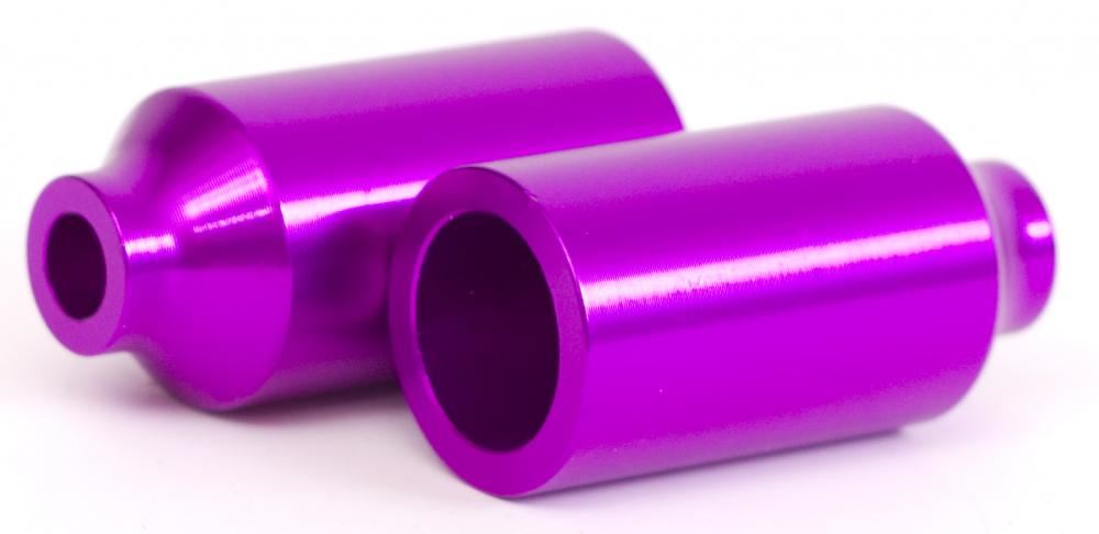 Blazer Scooter Pro Scooter Pegs Canista Alloy(pair) with bolts - Purple - Skatewarehouse.co.uk
