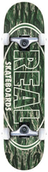 Real Stealth Oval Green Complete Skateboard - 7.5" - Skatewarehouse.co.uk