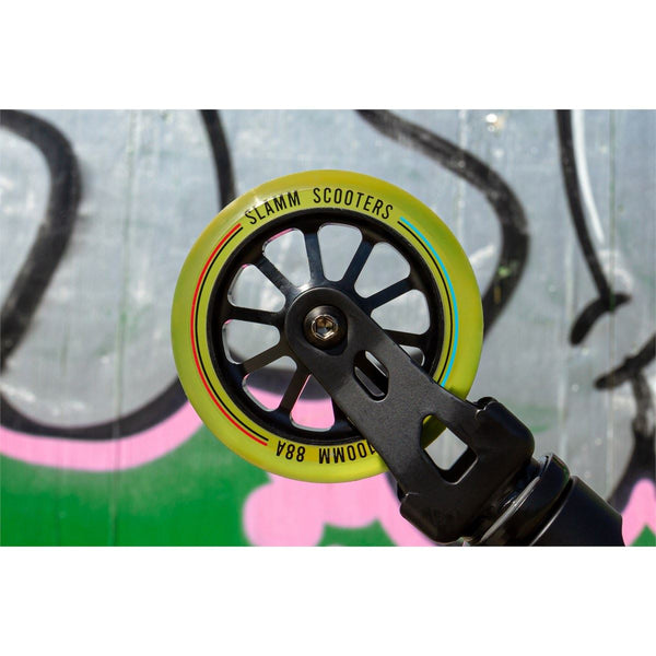 Slamm Classic V9 Junior Stunt Scooter - Black/Yellow - Skatewarehouse.co.uk