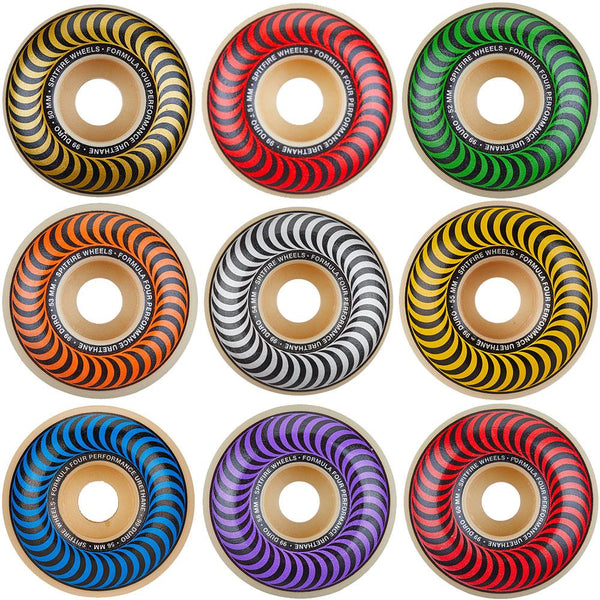 Spitfire Formula Four Skateboard Wheels Classics 99a - Skatewarehouse.co.uk