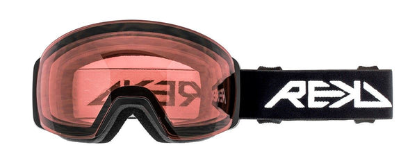 REKD Ascent MagSphere Snow Goggle Kit - Black / Chromatic Torch - L/XL - Skatewarehouse.co.uk