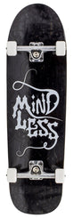 Mindless Gothic Black Cruiser Skateboard - 9.25" x 33.5" - Skatewarehouse.co.uk