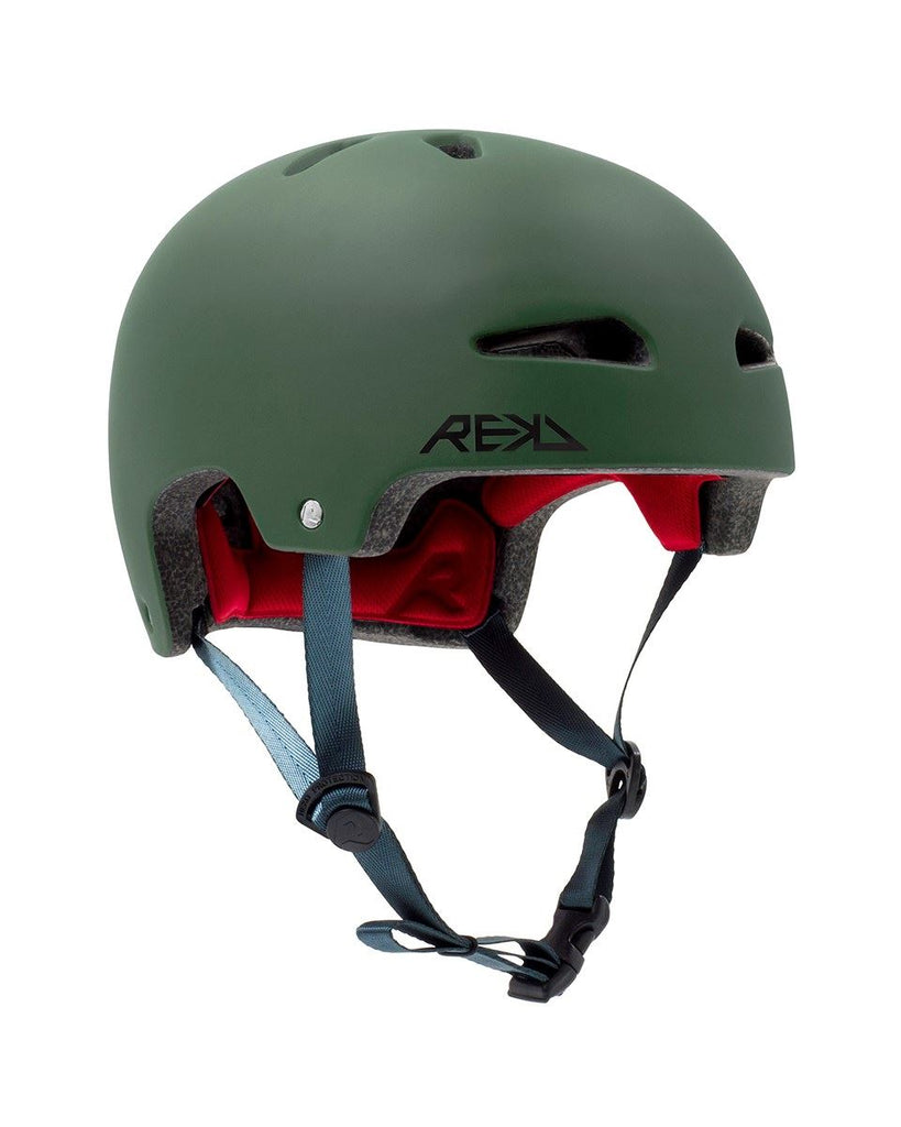 REKD Ultralite In-Mold Skateboard Helmet - Green - Skatewarehouse.co.uk
