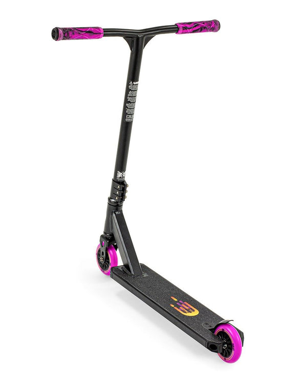 Slamm Tantrum V9 Junior Stunt Scooter - Black/Purple - Skatewarehouse.co.uk