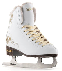 SFR Glitra Ice Skates - White - Skatewarehouse.co.uk