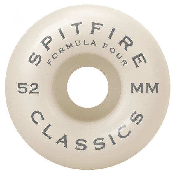 Spitfire Formula Four Skateboard Wheels Classics 99a - Skatewarehouse.co.uk